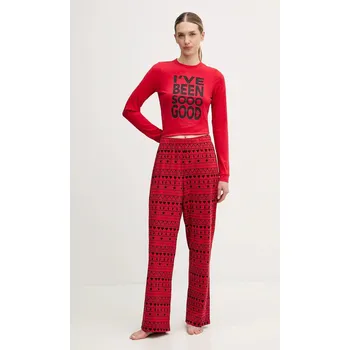 Dámské pyžamo Pyžamo Juicy Couture dámské, červená barva, JCYPJ126851 JCYPJ126851.894 33A, vel. M