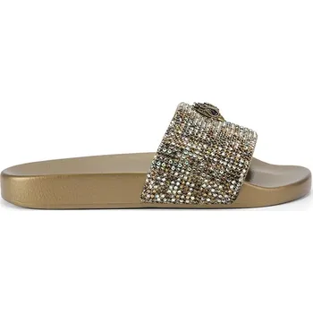 Dámské pantofle Pantofle Kurt Geiger London Meena Eagle 7400260999 zlatá GLD, EUR 36