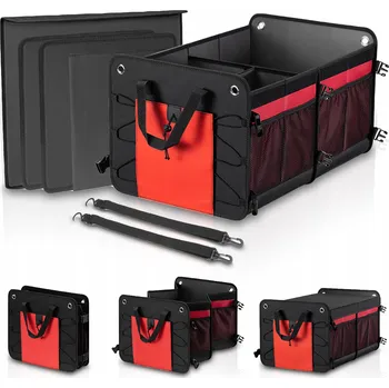 Organizér do auta VELKÝ ORGANIZÉR DO AUTA DO KUFRU SKLÁDACÍ PEVNÝ