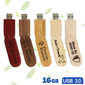 USB flash disk Pendrive HonStar PT16-3DZ-G 16 GB USB 3.0, USB 3.1 hnědý