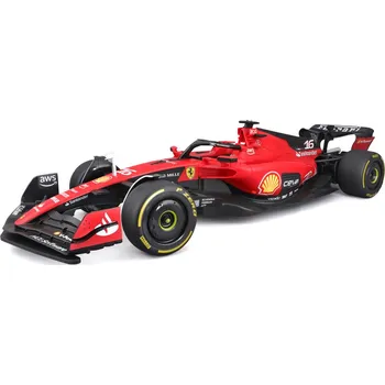 RC model auta Maisto RC - 1:10 RC FORMULA RACING FERRARI SF-23 (16 Charles Leclerc) so zvukmi, XTR, 2,4 GHz, USB