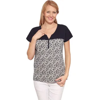 Pánské tričko Tričko krátký rukáv DEDRA tm.modrá M