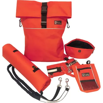 turistický batoh KINETIC Set batoh Dasty + 5 Barva: Červená