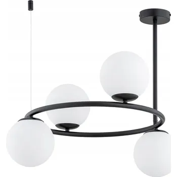 Ringo závěsné svítidlo 4xE14 černé/bílé Alfa