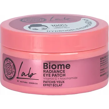 Pleťová maska Rozjasňující náplasti pod oči Natura Siberica Lab Biome 60 Kusů