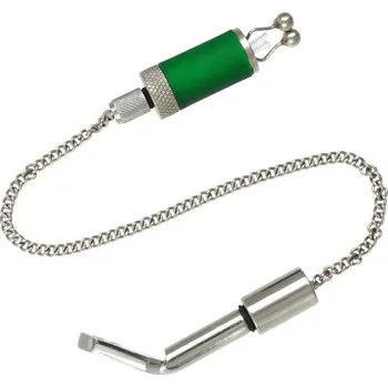 Signalizátor záběru Řetízkový Signalizátor Mikado Metalový Hanger Zelený