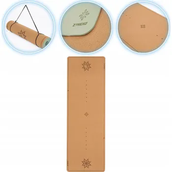 podložka na cvičení Podložka na cvičení Trexo 183 cm x 61 cm hnědá