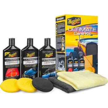 Meguiar's Ultimate Care Kit - kompletní sada pro renovaci, leštění a ochranu laku