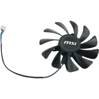 PC ventilátor Náhradní ventilátor pro MSI AERO ITX RTX 3060 Ti / 3060 / 3050 / 2070 / 2060 / GTX 1660 Ti / 1660