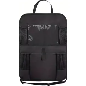 Organizér do auta Organizér na zadní sedadlo auta – víceúčelový závěsný kapsář - Černý