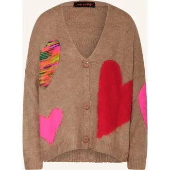 Dámský svetr Miss Goodlife Dámský Oversized Pletený Kardigan S Alpakou,...