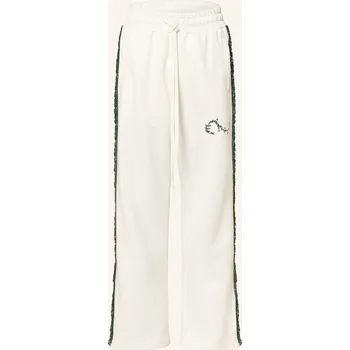 Rough. Pánské Tepláky S Krajkovým Lemem, bílá, 54