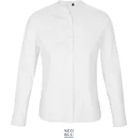 NEOBLU Popelínová halenka s dlouhým rukávem - 3XL optic white