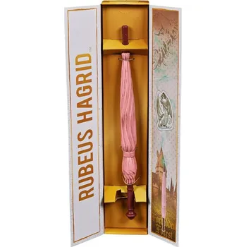 Figurka Harry Potter sběratelská hůlka s podstavcem 2C Hagrid