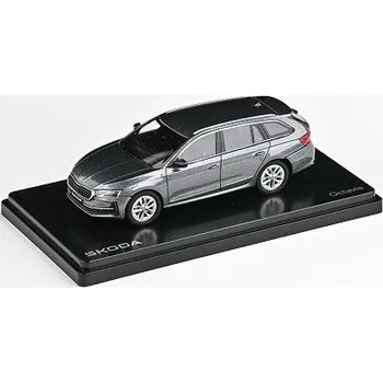 autíčko ABREX ŠKODA OCTAVIA IV COMBI 2024 šedá graphite metalíza 143050