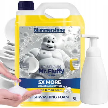 Prostředek na mytí nádobí Glimmerstone s vůní citronu 5 l