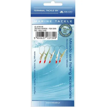 Mořský Návazec Mikado Fish Skin Rig Holo 00 8