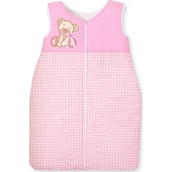 Zavinovačka BAVLNĚNÝ SPACÍ PYTEL PRO DĚTI M 6-12 MĚSÍCŮ TOG 2.5 CELOROČNÍ ZATEPLENÝ MEDVÍDEK