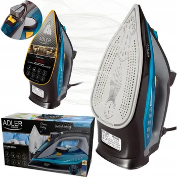 Žehlička Žehlička Hauspremium ŽEHLIČKA PAROWE ADLER CERAMICZNE MOCNE 3000W 3000 W