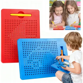 Obraz MAGNETICKÁ TABULE S KULIČKAMI A ŠABLONAMI PRO KRESLENÍ TABLET GRAFICKÝ