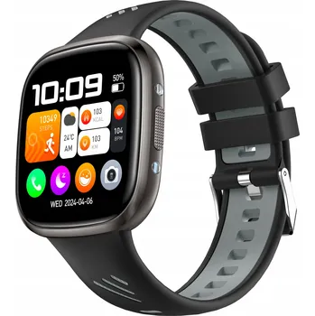 Hodinky Chytré Hodinky / Sportovní hodinky HT31 – 1.72”, IP68, svítilna, sport a zdraví - ČERNÉ