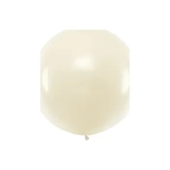 Balónek Balónek kulatý Partydeco bílý 1 kus