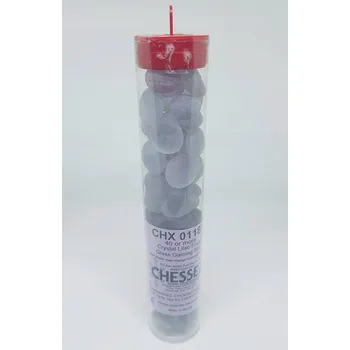 Příslušenství pro čtečku elektronické knihy Chessex Skleněné kameny - Matné šeříkové (40 kusů)