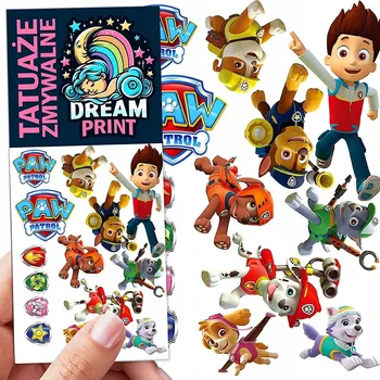 Odstranitelné tetování Filmová a herní nálepka na tetování Dětské vodní tetování Omyvatelné k narozeninám Dárek Dočasný dárek pro děti Originální opakovaně použitelné Spousta Vzorů