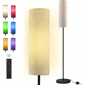 Stojací lampa Moderní Stojací Lampa LED RGB s Nastavitelnou Výškou do Ložnice nebo Obývacího Pokoje