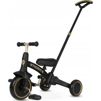 Dětská tříkolka MILLY MALLY 6276 Tříkolka Stager 3v1 Platinum