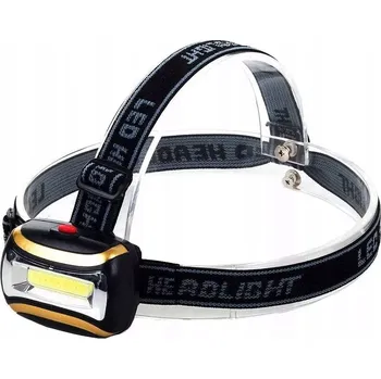 Čelovka ČELOVKA COB 3W LED ČELOVÁ SVÍTILNA NA BATERIE 3 X AAA