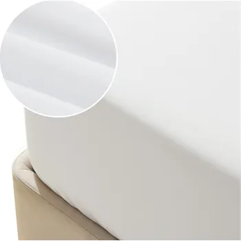 Prostěradlo PROSTĚRADLO PLYŠOVÉ S GUMOU MEDVÍDEK TEPLÉ MIKROVLÁKNO 90x200 +30 CM BÍLÉ