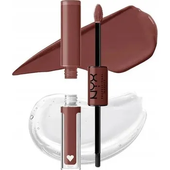 Lesk na rty Lesk na rty boundary pusher, hnědý, shlp06 Dlouhotrvající lesk, Barva NYX Professional Makeup