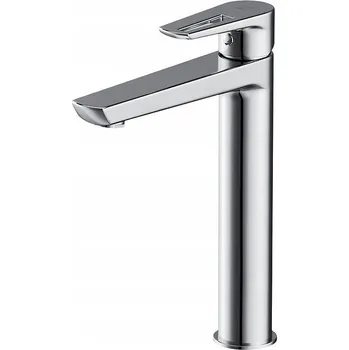 Vodovodní baterie Stojánková umyvadlová baterie Cersanit Mille, stříbrná