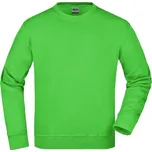 James & Nicholson Pracovní mikina - XXL lime green