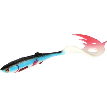2ks - Gumová Nástraha Mikado Sicario Pike Tail 18cm Bleeding Blue