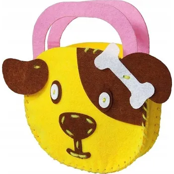 Kreativní Dětská HRAČKA - Taška Pejsek DIY - Rozvíjí Manuální Zručnost