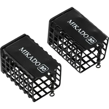 2ks Hranaté Krmítko Mikado Se Dnem ECO Černé 80gr