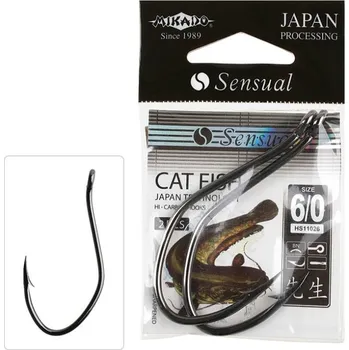 Rybářský háček 2ks - Háčky Mikado Sensual Cat Fish Velikost 4/0