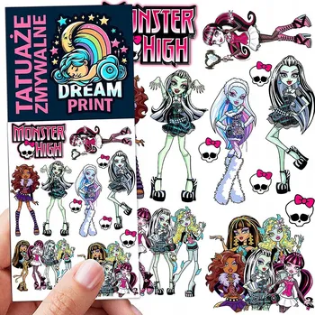 Odstranitelné tetování Filmová a herní nálepka na tetování Dětské vodní tetování Omyvatelné k narozeninám Dárek Dočasný dárek pro děti Originální opakovaně použitelné Spousta Vzorů