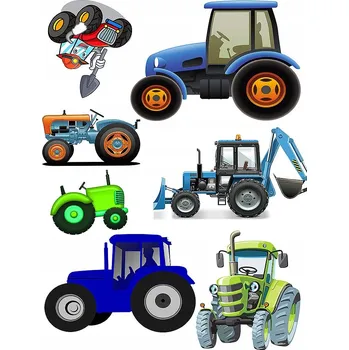 Odstranitelné tetování Smyvatelné tetování pro děti - traktory