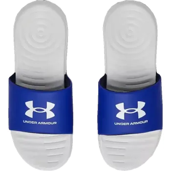 Pánské pantofle Pantofle Under Armour Ansa Fix SL bílo-modré