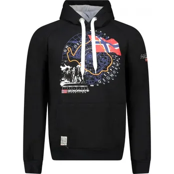 Pánská mikina GEOGRAPHICAL NORWAY mikina pánská GPICTURE MEN černá 3XL