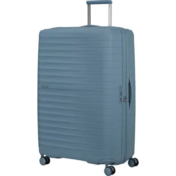 American Tourister FastForward Spinner 83cm Modrá Steel Blue rozšiřitelný