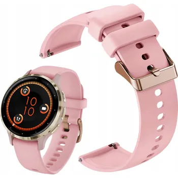 Řemínek na hodinky Řemínek ChronSmarta pro Amazfit 20mm, růžový