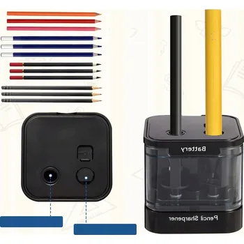 Vrták Elektrické ořezávátko černé, dvojité 6-8/8-12 mm