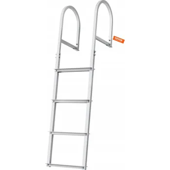 Žebřík Hliníkový Žebřík Vevor 4 do 227 kg