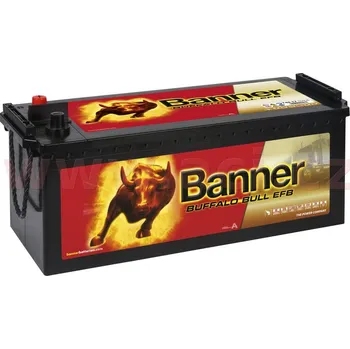 Autobaterie 240Ah baterie, 1200A, levá BANNER Buffalo Bull EFB 517x273x212(240)