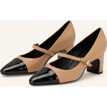 Dámské lodičky Högl Dámské Lodičky Typu Mary Jane, velbloudí / černá, 35