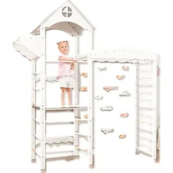 Dětské hřiště Piccolino Montessori hřiště Tower Climbing white/pastel